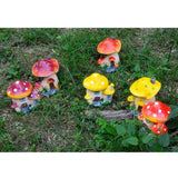 Max Mushroom Fairy House Statue Miniature Fairy Garden & Terrarium New 5