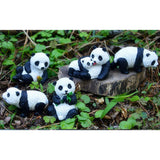 Max Resin Panda Fairy Garden Ornament Miniature Bonsai Terrarium Home Decor #4