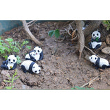 Max Resin Panda Fairy Garden Ornament Miniature Bonsai Terrarium Home Decor #4