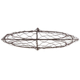 Max Iron Wire Wreath Frame Succulent Pot Metal Planter Plant Holder Decoration C