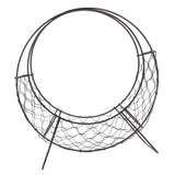 Max Iron Wire Wreath Frame Succulent Pot Metal Planter Plant Holder Decoration D