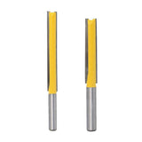 Max Extra Long Straight Router Bit Wood Milling Cutter Slotted Trimming 50.8mm