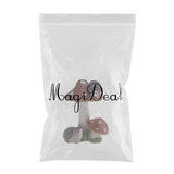 Max Resin Fairy Garden Ornament Miniature Home Decor Hedgehog Brown Mushroom