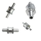 Max One Way Fuel Non Return Check Valve Petrol Diesel Oil Water Aluminium 6mm