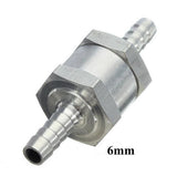 Max One Way Fuel Non Return Check Valve Petrol Diesel Oil Water Aluminium 6mm
