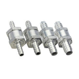 Max One Way Fuel Non Return Check Valve Petrol Diesel Oil Water Aluminium 6mm