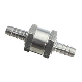 Max One Way Fuel Non Return Check Valve Petrol Diesel Oil Water Aluminium 8mm