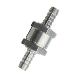 Max One Way Fuel Non Return Check Valve Petrol Diesel Oil Water Aluminium 8mm