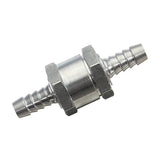 Max One Way Fuel Non Return Check Valve Petrol Diesel Oil Water Aluminium 8mm