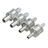 Max One Way Fuel Non Return Check Valve Petrol Diesel Oil Water Aluminium 8mm