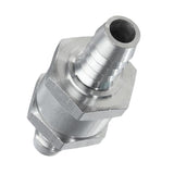 Max One Way Fuel Non Return Check Valve Petrol Diesel Oil Water Aluminium 10mm