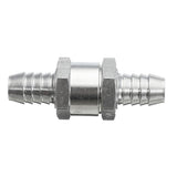 Max One Way Fuel Non Return Check Valve Petrol Diesel Oil Water Aluminium 12mm