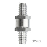 Max One Way Fuel Non Return Check Valve Petrol Diesel Oil Water Aluminium 12mm