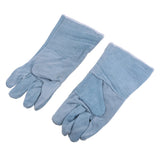 Max Cowhide Leather Welding Gloves Protective Gloves Welder Hands 30cm Grey