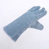 Max Cowhide Leather Welding Gloves Protective Gloves Welder Hands 30cm Grey