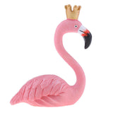 Max Pink Flamingo Figurine Status Ornament Resin Home Decoration Gift M Queen