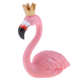 Max Pink Flamingo Figurine Status Ornament Resin Home Decoration Gift M Queen