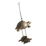 Maxbell Metal Tortoise Bells Wind Chime Outdoor Garden Hanging Charm Decor Ornament
