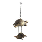 Maxbell Metal Tortoise Bells Wind Chime Outdoor Garden Hanging Charm Decor Ornament
