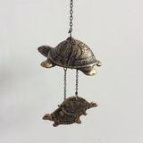 Maxbell Metal Tortoise Bells Wind Chime Outdoor Garden Hanging Charm Decor Ornament