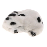 Max Simulation Sleeping Napping Lifelike Plush Dog Puppy Collectable Toy Spotty