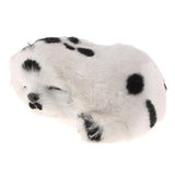 Max Simulation Sleeping Napping Lifelike Plush Dog Puppy Collectable Toy Spotty