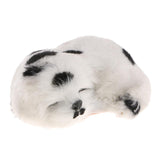 Max Simulation Sleeping Napping Lifelike Plush Dog Puppy Collectable Toy Spotty
