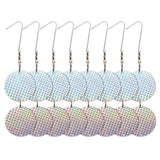 Max 16Pcs Bird Repellent Disks Hanging Reflective Discs for Windows and Trees #2