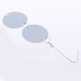 Max 16Pcs Bird Repellent Disks Hanging Reflective Discs for Windows and Trees #2