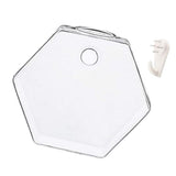Max Wall Hanging Planter Glass Hydroponic Vase Plant Pot Terrarium Hexagon 17cm