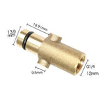 Max Copper Adapter For Snow Foam Lance Adaptor High Pressure Washer M22/14 S9