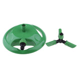 Max Garden Automatic Watering Nozzle 3 Arms 360 Deg Rotating Lawn Sprinkler