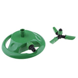 Max Garden Automatic Watering Nozzle 3 Arms 360 Deg Rotating Lawn Sprinkler