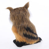 Max Mini Simulation Owl Animal Home Decoration Simulation Artificial Owl Left