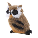 Max Mini Simulation Owl Animal Home Decoration Simulation Artificial Owl Right