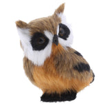 Max Mini Simulation Owl Animal Home Decoration Simulation Artificial Owl Right
