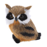 Max Mini Simulation Owl Animal Home Decoration Simulation Artificial Owl Right