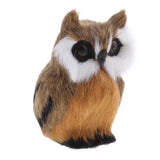Max Mini Simulation Owl Animal Home Decoration Simulation Artificial Owl Middle