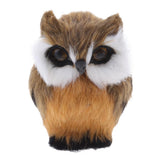 Max Mini Simulation Owl Animal Home Decoration Simulation Artificial Owl Middle