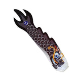 Max Creative Dragon Flag Outdoor Windsock Carp Streamer Hanging Decor Black