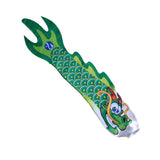 Max Creative Dragon Flag Outdoor Windsock Carp Streamer Hanging Decor Green