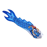 Max Creative Dragon Flag Outdoor Windsock Carp Streamer Hanging Decor Blue