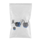Max 3PCS Tile Grout Cleaning Drill brush Scrub Brush Drill Attachment Kit Blue