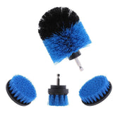 Max Power Scrubber Cleaning Drill Brush Tub Cleaner Blue Medium Brush 2inch