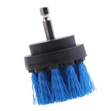 Max Power Scrubber Cleaning Drill Brush Tub Cleaner Blue Medium Brush 2inch