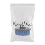 Max Power Scrubber Cleaning Drill Brush Tub Cleaner Blue Medium Brush 4inch