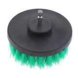 Max Power Scrubber Cleaning Drill Brush Tub Cleaner Green Medium Brush 4inch