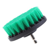 Max Power Scrubber Cleaning Drill Brush Tub Cleaner Green Medium Brush 4inch