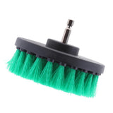 Max Power Scrubber Cleaning Drill Brush Tub Cleaner Green Medium Brush 4inch