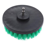 Max Power Scrubber Cleaning Drill Brush Tub Cleaner Green Medium Brush 5inch